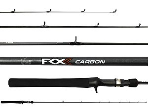 Vara Zest Fox Carbon FXC-C581ML 1,73m 6-14lb carretilha 1 parte
