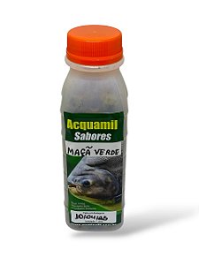 Ração Acquamil Furadinha Sabor Maça Verde 110g