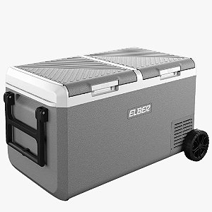 Geladeira Elber Portátil D75 Pro Day2Day 75 Litros Com Rodas 12V/24V c/ app
