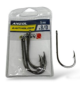 Anzol Crow Baitholder black 8/0 C/05