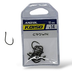 Anzol Crow Koiso Black 14 c/ 20 un.
