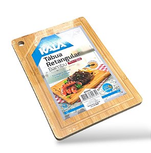 Tabua Kala Bambu retangular 35X25 CM