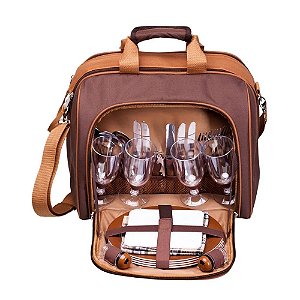 Bolsa térmica Guepardo Kit Picnic 4 pessoas