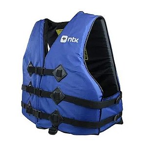 Colete salva-vidas Atlântico NTK Até 25 kg Azul Homologado pela Marinha