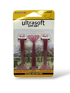 Isca Soft camarões Ultra Soft OFFSET 9CM - BEET 3UN
