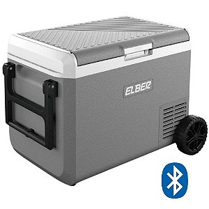Geladeira Élber Portátil D40 PRO C/ Rodas 12/24VCC  C/ APP Bluetooth