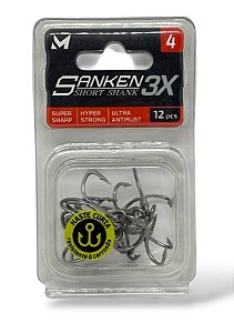 Garatéia Marine Sports Sanken Shank 3X CT 4 c/ 12