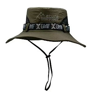 Chapéu de aventura Verde
