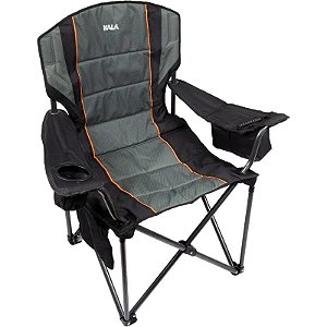 Cadeira Dobrável para Camping Praia Nomade 180 kg Kala