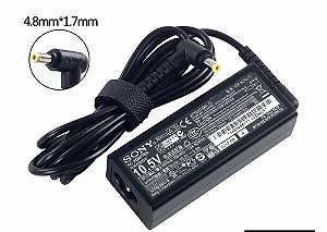 Carregador Notebook Sony Vaio conector fino 40w 10,5v 3.8ah  4.8X1.7MM