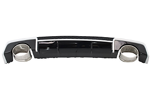 Difusor Traseiro Audi A3 S3 Modelo RS3 2017 á 2019 Sedan