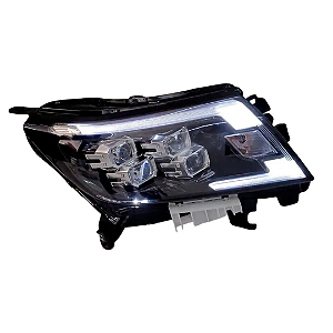 Farol Full LED Nissan Frontier D23 PRO 4X 2016 até 2024