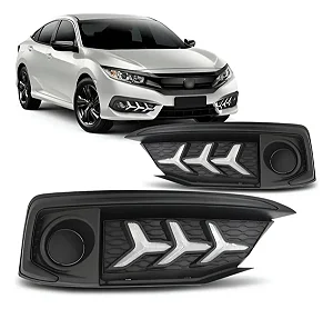 Luz Milha DRL para Honda Civic (2019-2020)