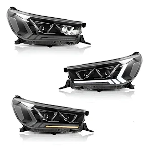 Farol Chevrolet Hilux New Full LED (2016-2020)