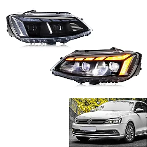 Farol Volkswagen Jetta MK6 Estilo Matrix Full LED (2011-2017)