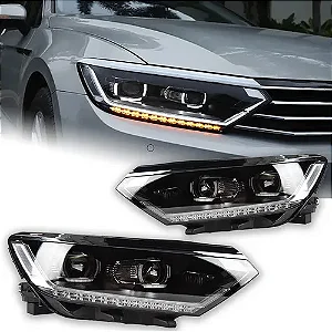 Farol Volkswagen Passat B8 Full LED Estilo 2022 (2016-2019)