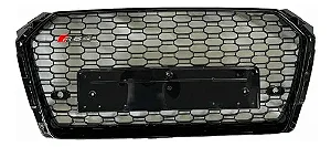 Grade Colmeia A4 B8.5 Estilo RS4 Black Piano S/ Emblema (2013-2016)