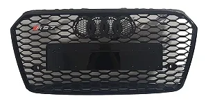 Grade Colmeia A7 4G8 Estilo RS7 Black Piano (2015-2018)