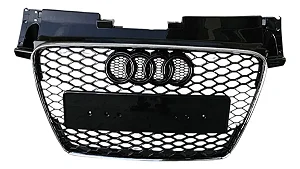 Grade Colmeia TT 8J Estilo TTRS Chrome (2008-2014)