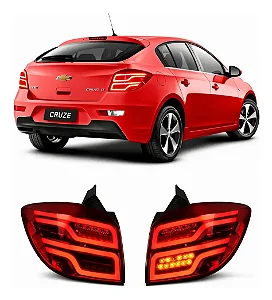 Lanterna Chevrolet Cruze Hatch J300 Red (2011-2016)