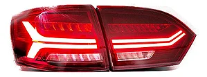 Lanterna Volkswagen Jetta MK6 Estilo Audi Red (2011-2014)