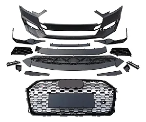 Para-choque Audi A4 B9 Estilo RS4 Novo Design (2013-2016)
