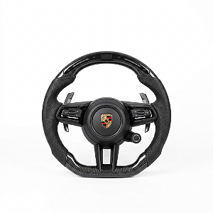 Volante Porsche Carbono + Shift Light