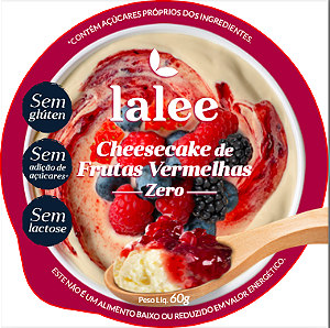 Gelado - Cheesecake de Frutas Vermelhas Zero - 60gr