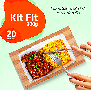 Kit Fit - 20 refeições - 200gr