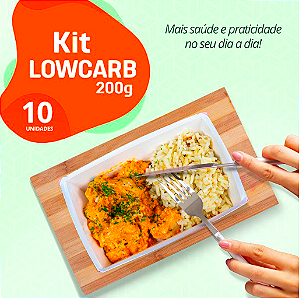 Kit - LowCarb - 10 refeições - 200gr