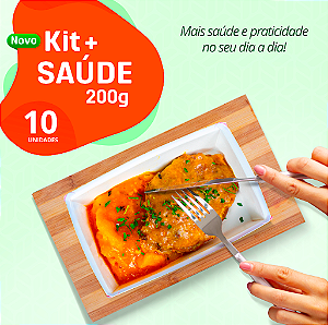 Kit + Saúde - 10 Refeições - 200gr