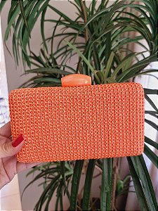 Clutch Palha Coral