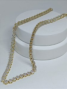 Colar Riviera Florzinha Luxo
