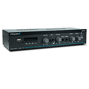 Amplificador Frahm Slim 1600 G5 Bluetooth 60w Preto