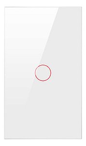 Interruptor Vidro Touch Inteligente Zigbee 1 Botão Tuya (b)