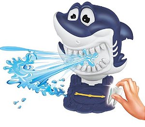 Jogo Do Tubarão Splash de Agua - Azul