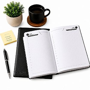 Agenda Anual 2027 Com 168 Folhas - Preto