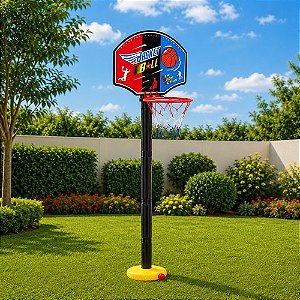 Kit Basquete Infantil com Bola de 118cm