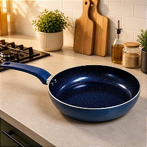 Frigideira Antiaderente cerâmica 26cm - Azul