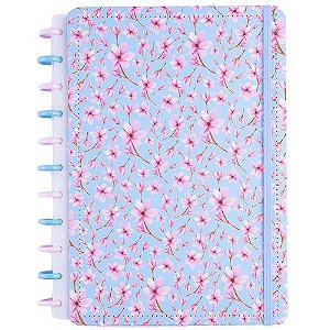 Caderno Cerejeira Médio M Disco Reposicionável Capa Dura Disko