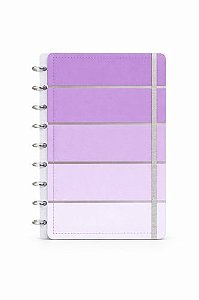 Caderno Listral Lilás Médio M Capa Dura Disco Reposicionável