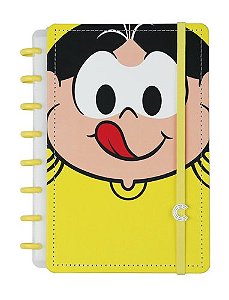 Caderno Inteligente SD Magali Grande 80 Folhas - Amarela