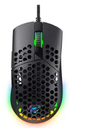 Mouse Gamer HAVIT Professional, RGB, 7200 DPI, 7 Botôes, Preto - MS1036