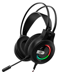 Headset Kmex Gamer RGB 7.1 AR63 Preto