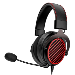 Headset Gamer Redragon Luna, Microfone Omnidirecional Removível, USB e cabo Y, Preto - H540