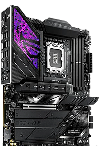 ASUS ROG STRIX Z890-E GAMING WIFI Placa-mãe Gamer Intel Z890 LGA 1700 DDR5 192GB 25 Portas USB ATX