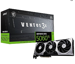 MSI GeForce RTX 5060 Ti 16G Ventus 3X OC