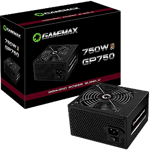 Fonte Gamemax Gp750 750w 80 Plus Bronze Pfc Ativo Preta