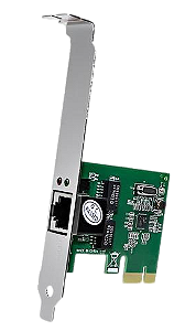 Placa De Rede 2Flex Pci-E Giga 10/100/1000 - 2F-N1000