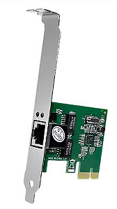 Placa De Rede 2Flex Pci-E Giga 10/100/1000 - 2F-N1000